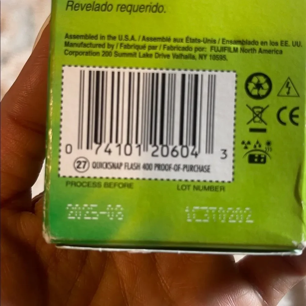 Fujifilm QuickSnap Flash Camera - Vibrant Green
